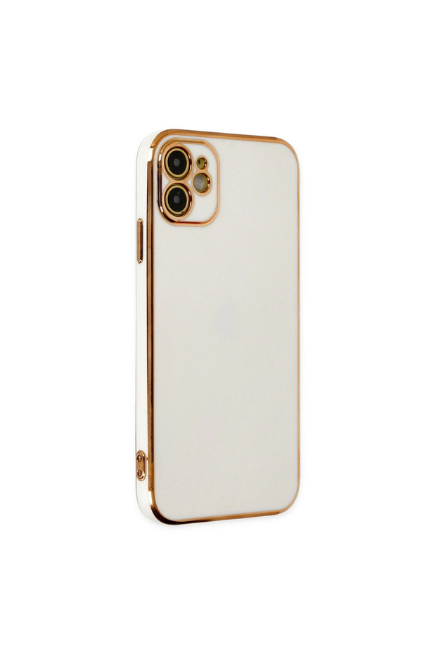 Apple iPhone 12 Case Volet Silicone - White