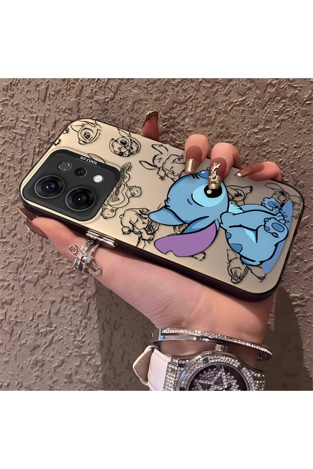 Oppo Reno 14F Compatible High-Quality Cartoon Print Case, Stylish Versatile Full Protective Cover