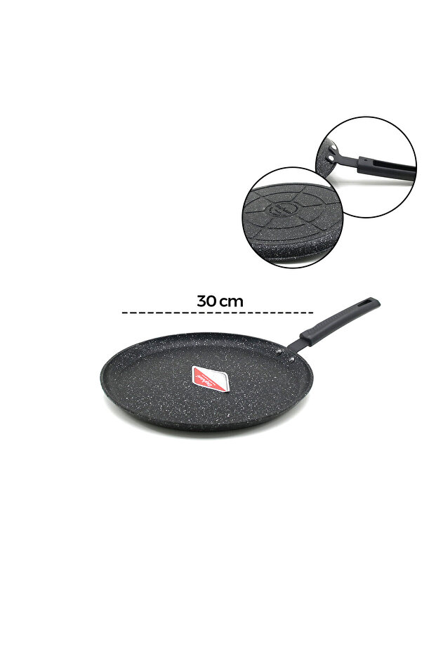 30cm Cast Iron Crepe Pan