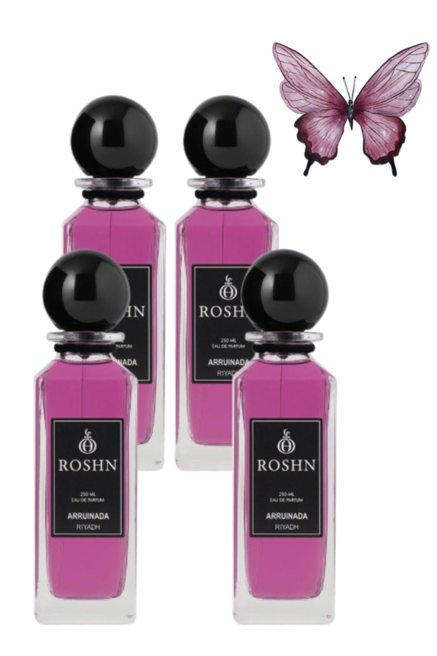 4 قطع من عطر روشان 250 مل