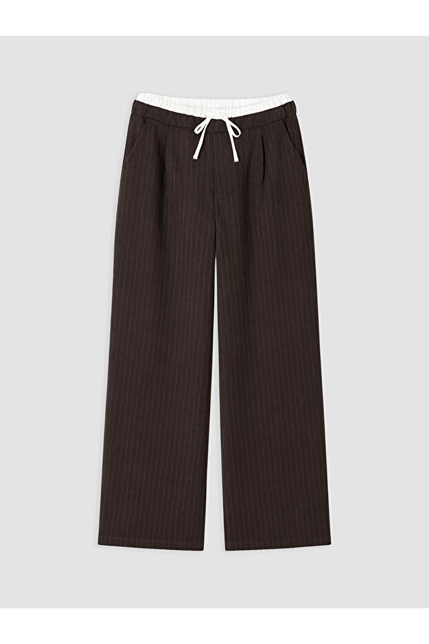 Rmz Gi̇yi̇m Farkiyla Girls' Pants with Waist Drawstring