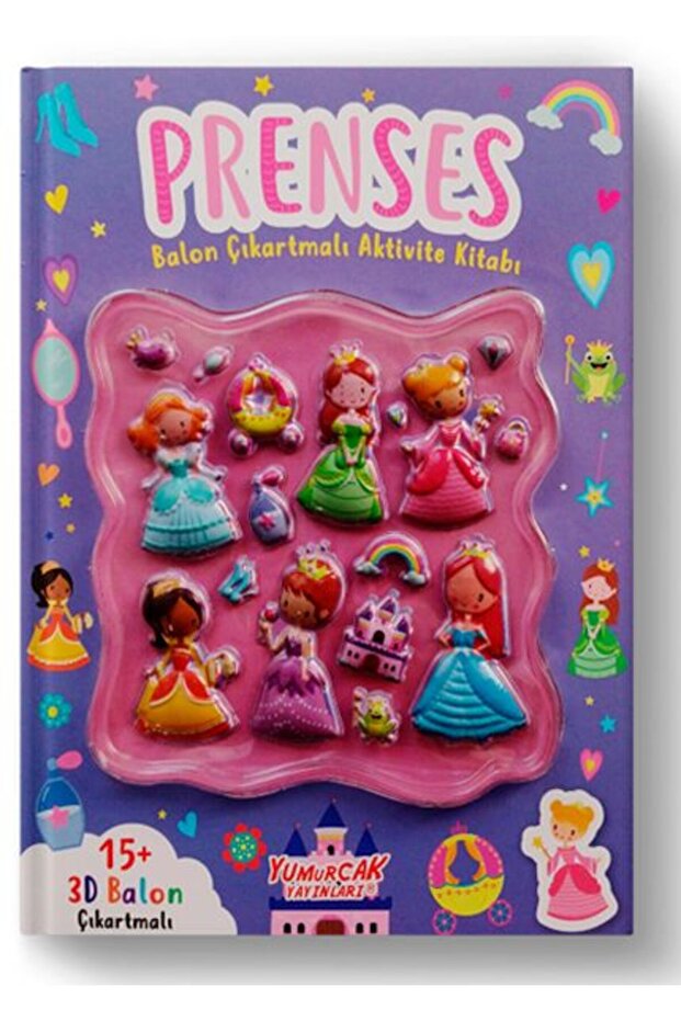 Princess Balloon Sticker Activity Book