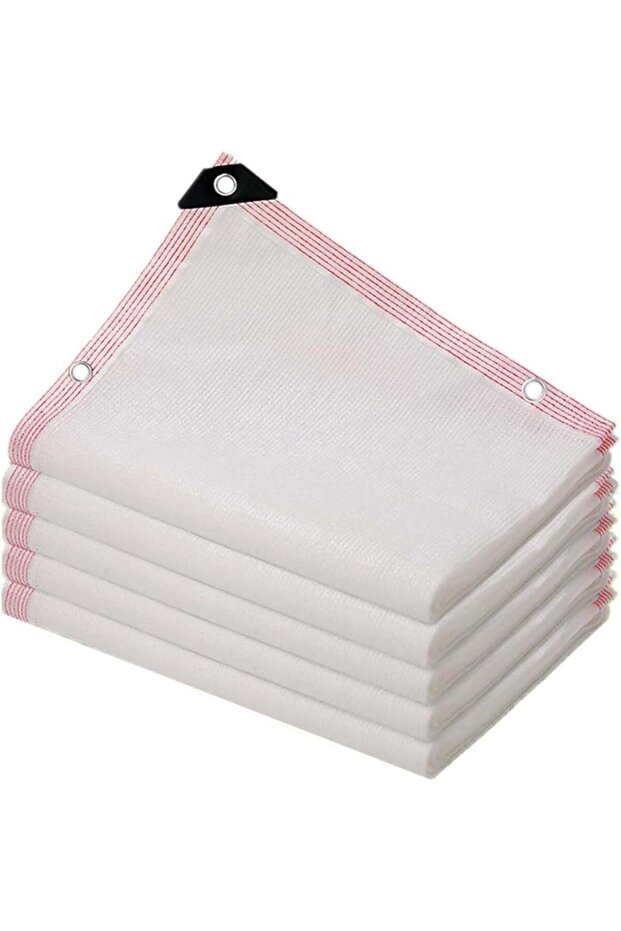 2x3m Outdoor Sun Protection Fabric & Balcony Privacy Screen (White)