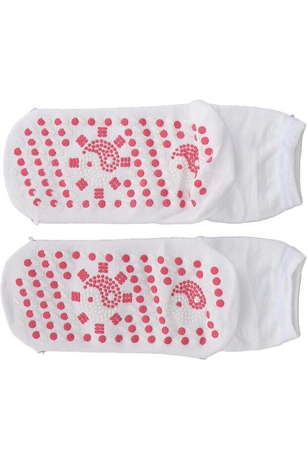 Acupressure massage socks promote blood circulation and relieve stress.