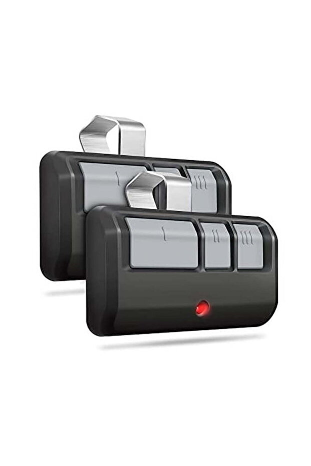 Universal garage door remote control model, compatible with LiftMaster, Chamberlain, and Craftsman garage doors.