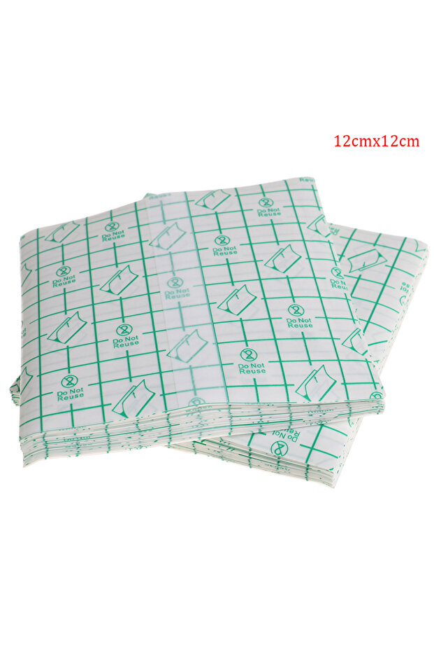 12cmx12cm 100Pcs Waterproof Transparent Bandage Adhesive Wound Dressing Medical Fixation Tape Bandag