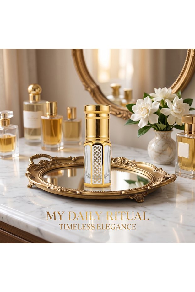 3pcs Crystal Perfume Essential Oil Bottle 3ml+6ml+12ml D9803