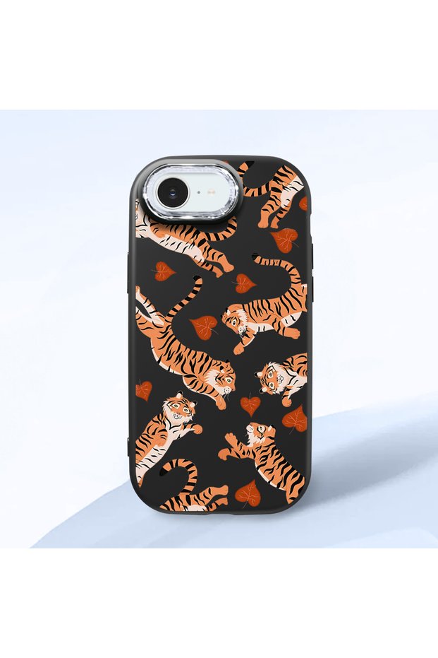 Black Silicone Case Compatible with iPhone 16E with Shock-Absorbing Camera Protections