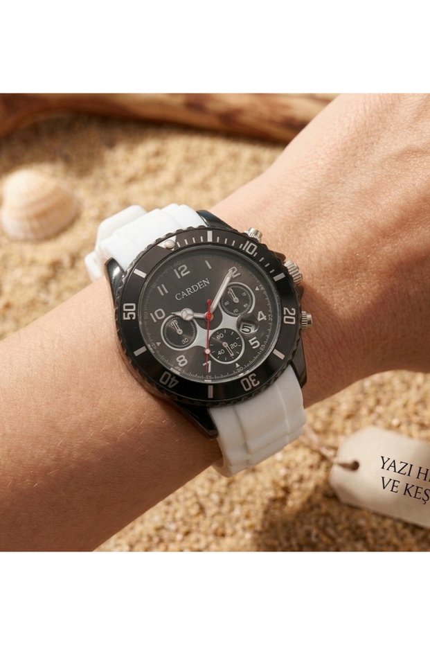 Sports Calendar Wrist Watch