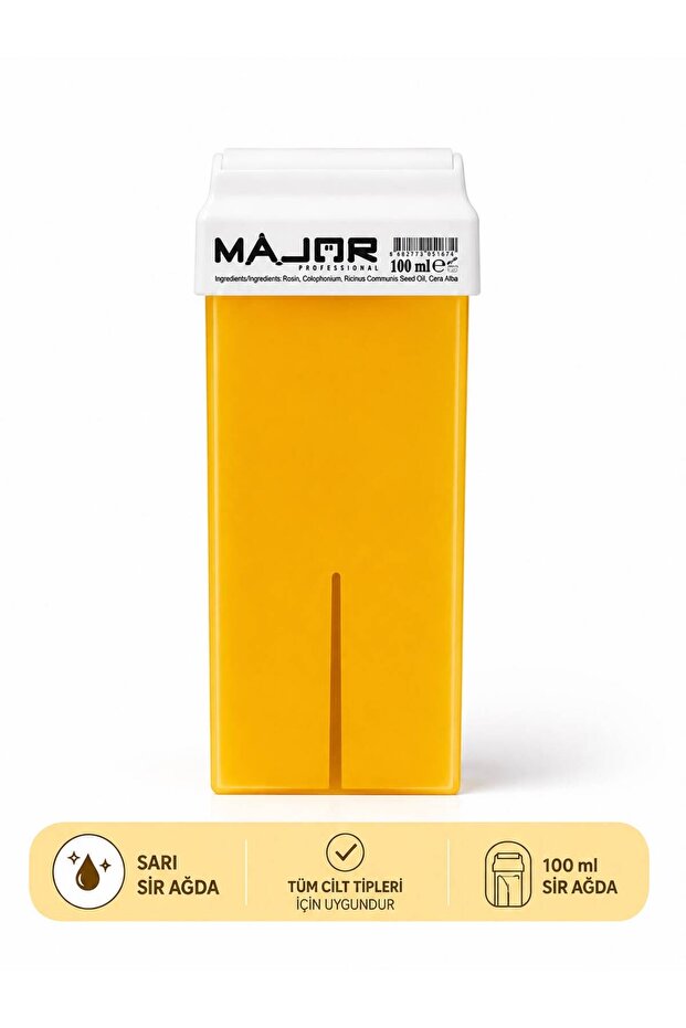 MAJÖR KARTUŞ AĞDA SARI 100ML
