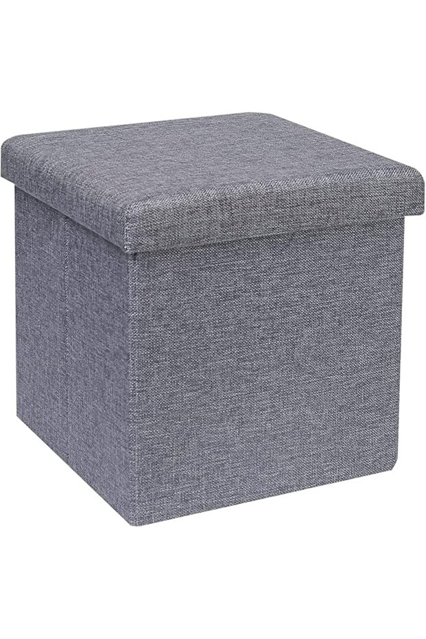 Storage cabinet, linen small coffee table, footstool, folding toy box, foldable children suitable fo