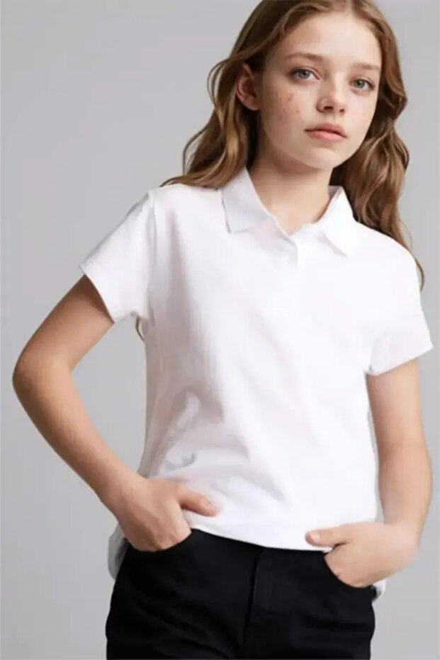 Short Sleeve Girls' T-Shirt I0427A6/Wt34