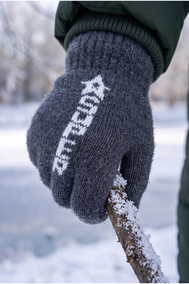 Garson 9-15 Years Old Boys Angora Knitted Gloves