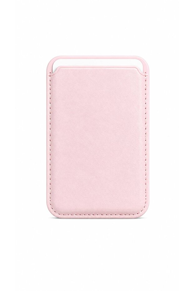Micro Woven Wallet Leather Card Holder with Magsafe for iPhone