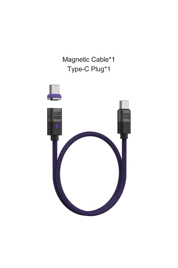 1.2m C for Type C PD 240W Magnetic USB C To Type C Micro USB Fast Charger For S24 S23 S22 Ultra/ 14