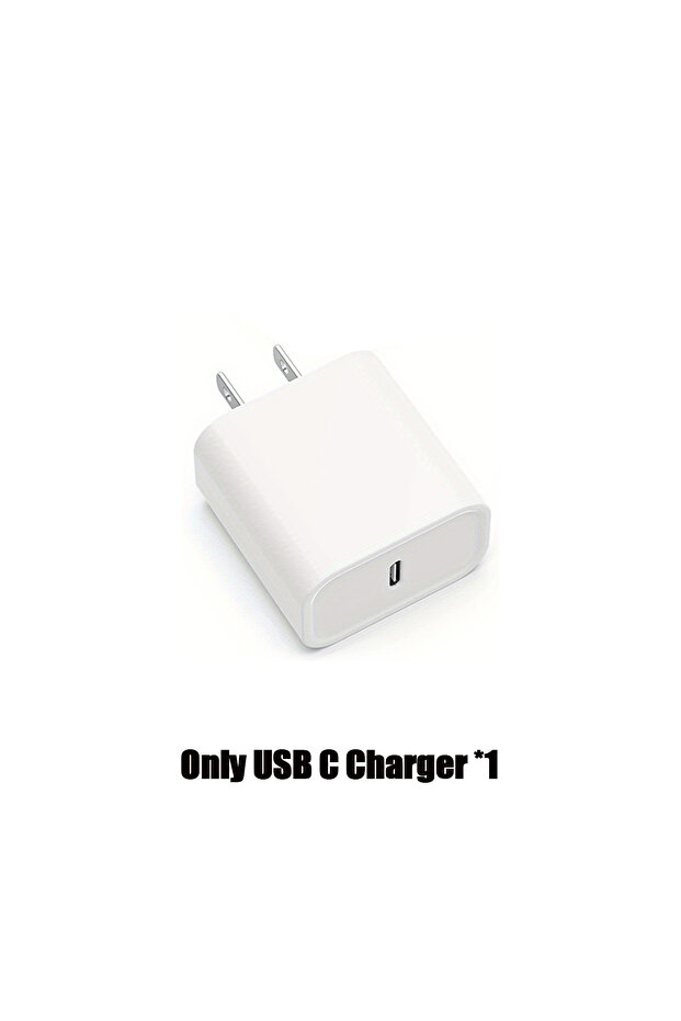 Only 30W Charger US 30W Fast Charging Adapter Kit USB C Wall Charger 3.3Ft/1M Type C Braided Data ca