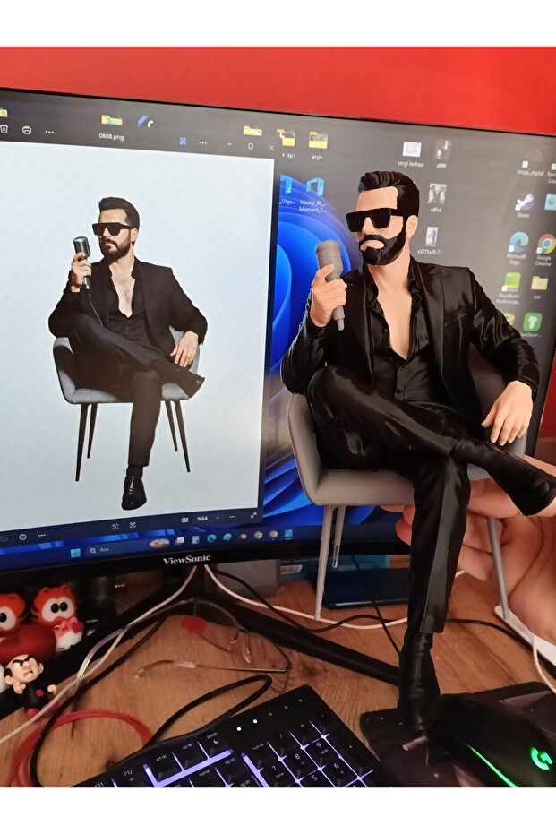 Fotoğraftan 3D Figür 26cm