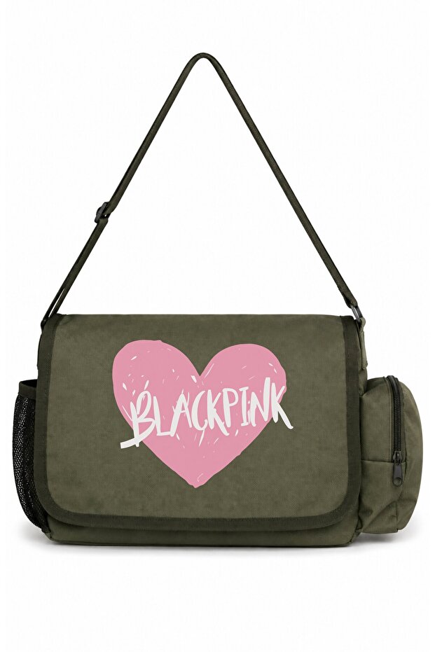 Blackpink Music Group Printed Unisex School, Sports, Office Multi-Purpose Messenger Bag