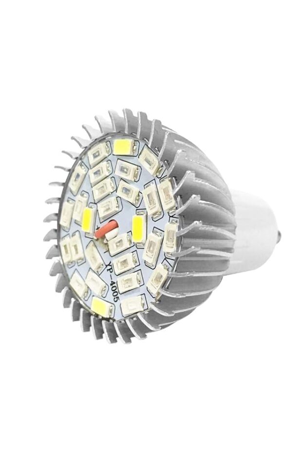 Grow Lamp Led Full Spectrum 28W 28 Bulbs Gu10 For Indoor Plants Flowering Hydroponics System Sunlike Light
