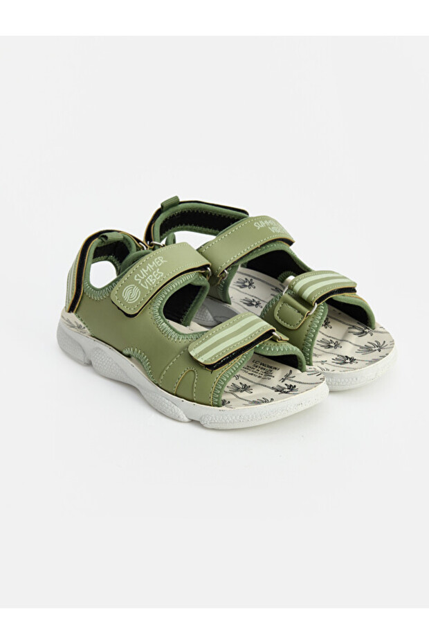 Esvab • Modern & Distinctive Slogan Printed Boys' Sandals