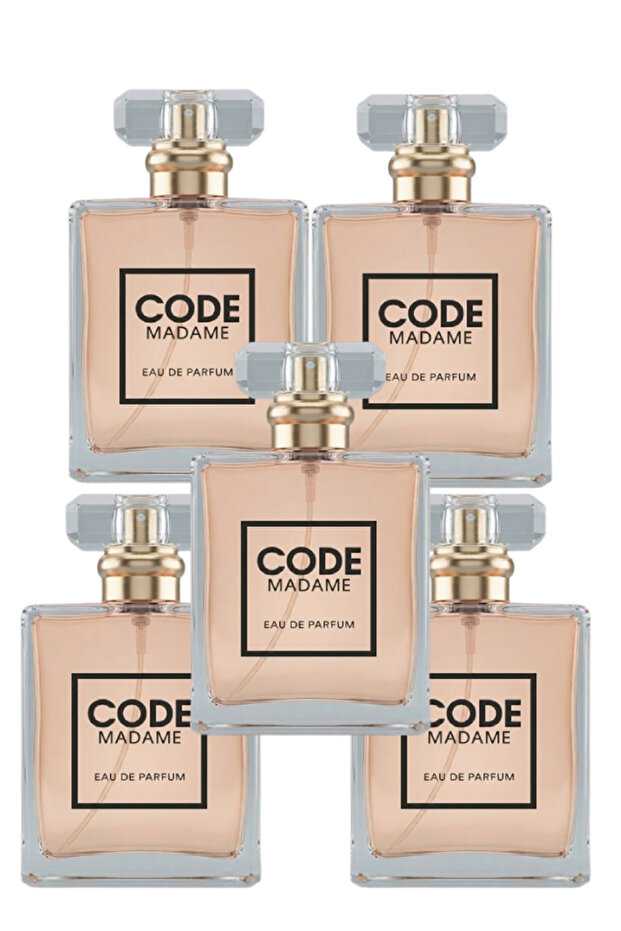 5 قطع من عطر كود مادام 100 مل