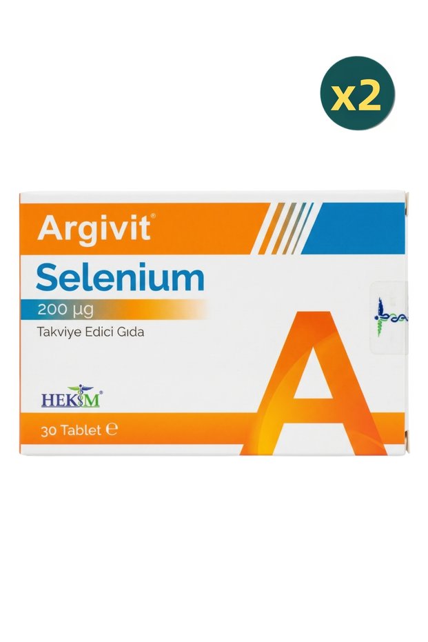 Selenium Selenium-Containing Supplement Food 30 Tablets 2 Pieces