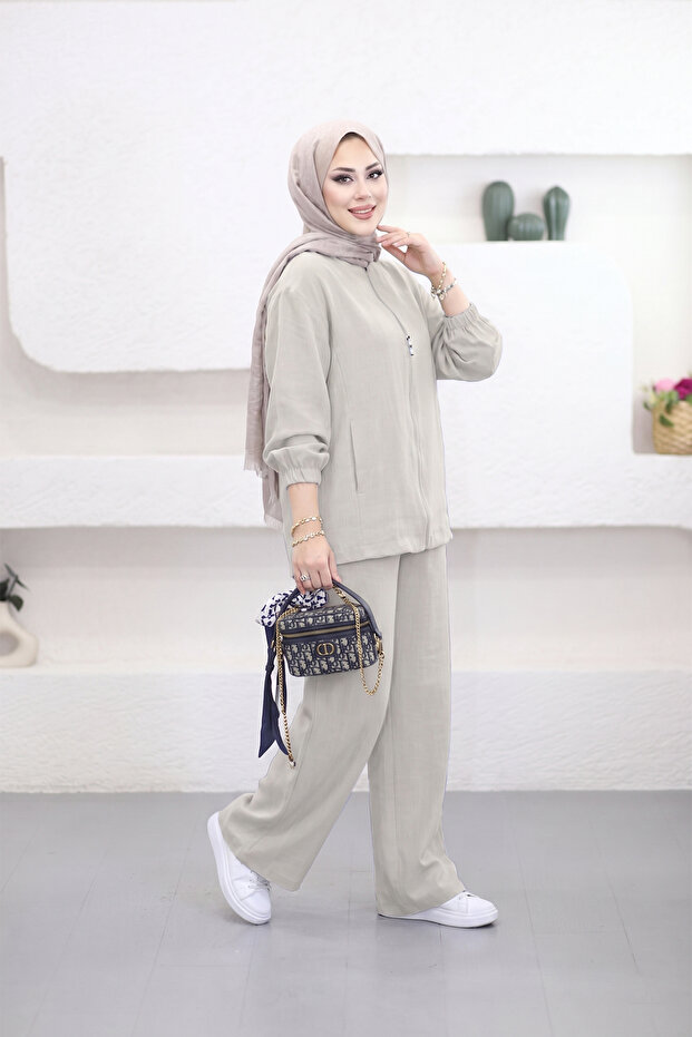 5768 - Stylish Comfortable Modal Soft Knitted Fabric Loose Women's Set