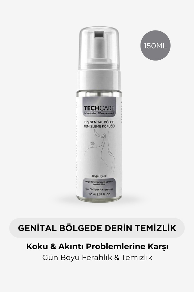 External Genital Cleansing Foam - Ph for Sensitive Skin - Intimate Area Cleanser 150ml