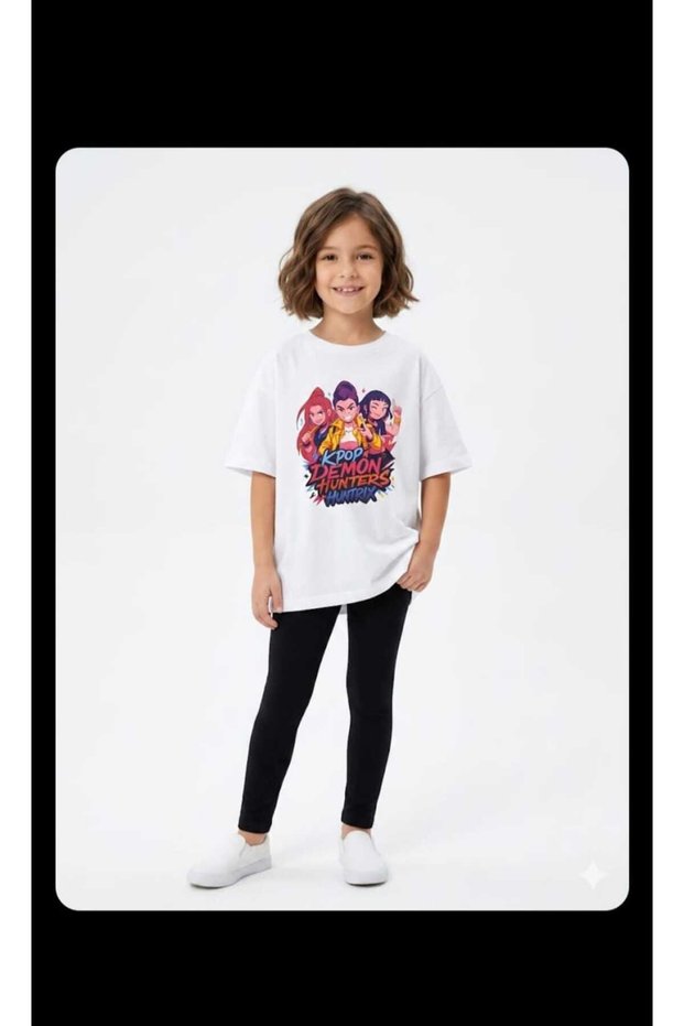Huntrix Anime T-Shirt Oversized Unisex T-Shirt Kids