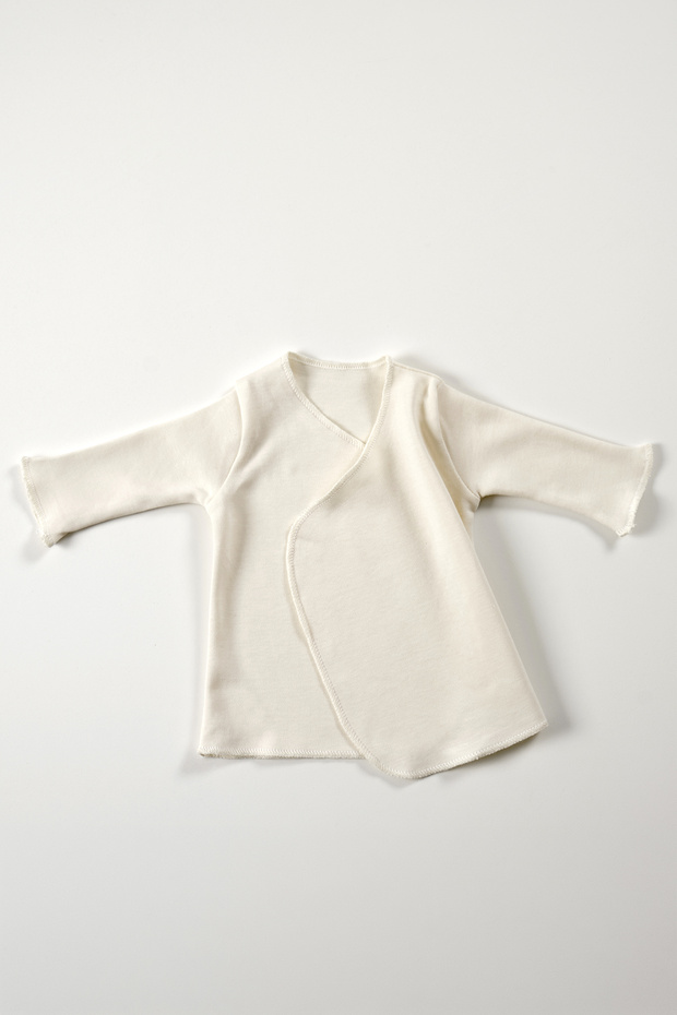 Krem Renk Bebek Kruvaze Set - 5 Parça - 3