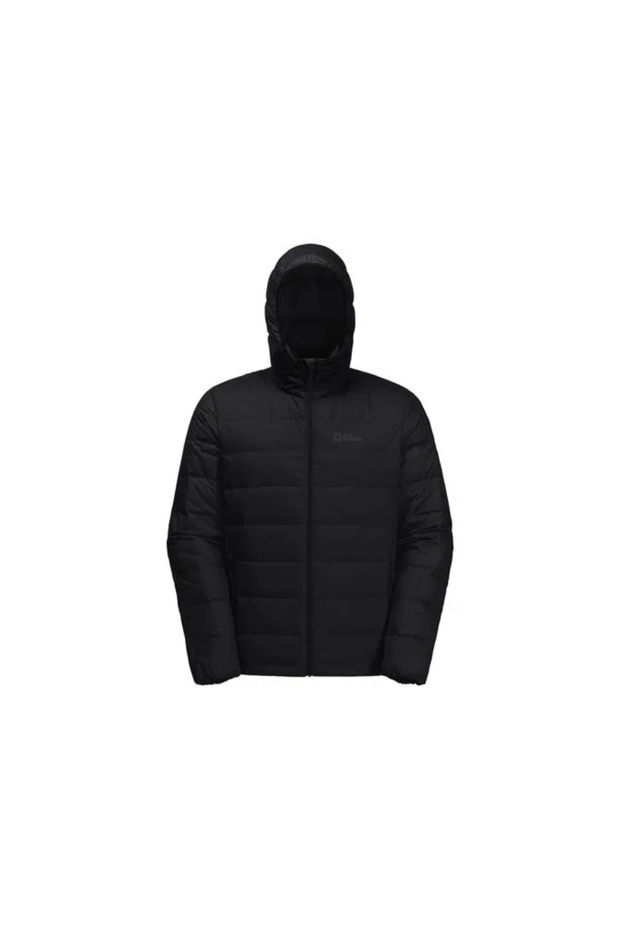 1207671_6000 ATHER DOWN HOODY M Erkek Spor Mont Siyah - 2