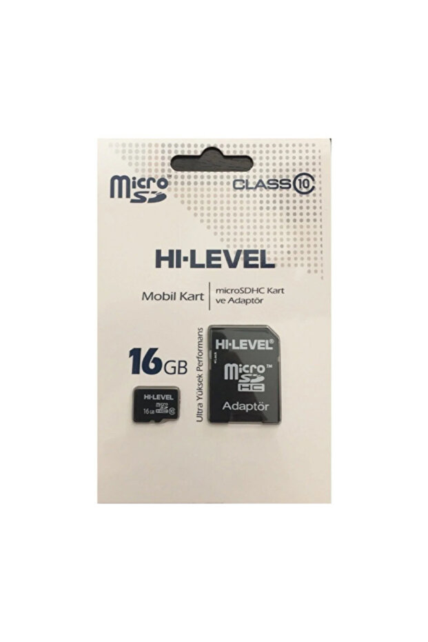 16 GB Micro SD Hafıza Kartı + Adaptör - 1