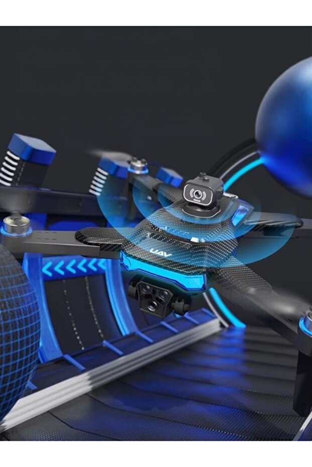 Unico Kameralı Katlanabilir Drone – İrtifa Sabitleme, Güçlü Motor, Taşıma Çantalı
