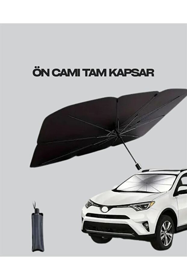 Practical Windshield Sunshade – Wide Coverage, Easy Storage - 4
