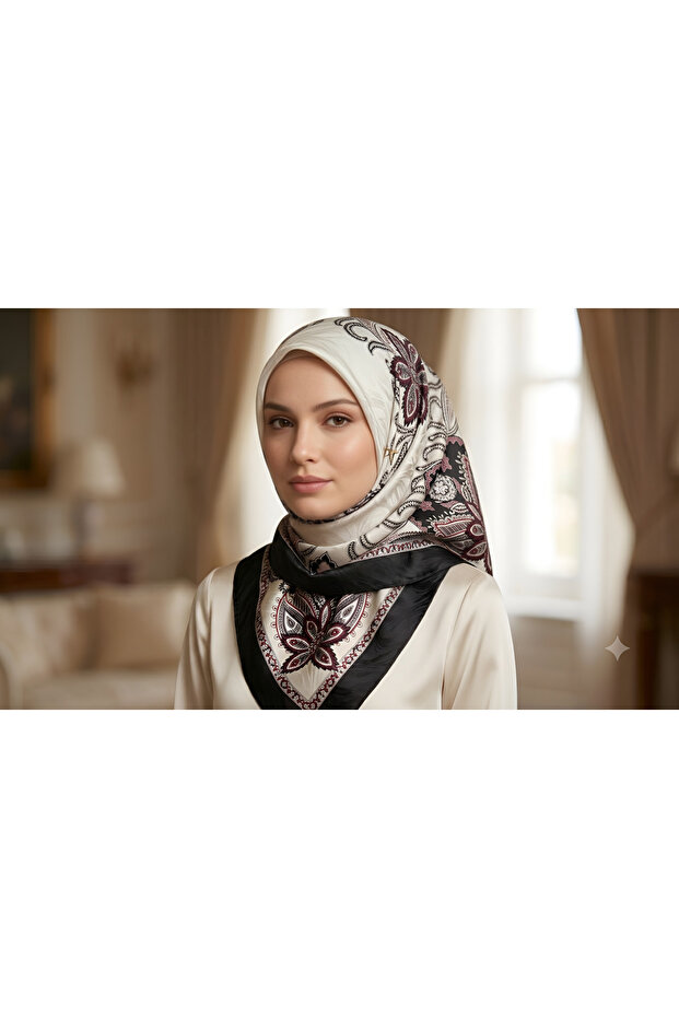 Silk Jacquard Scarf