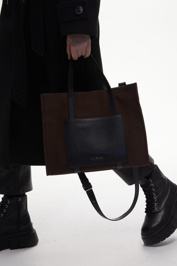 URBAN TOTE TAŠKA HNĚDÁ - 2