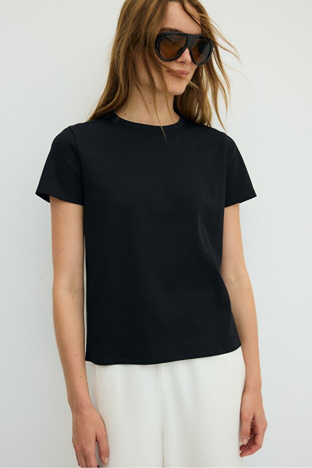 Basic regular fit soft-touch T-shirt - 3