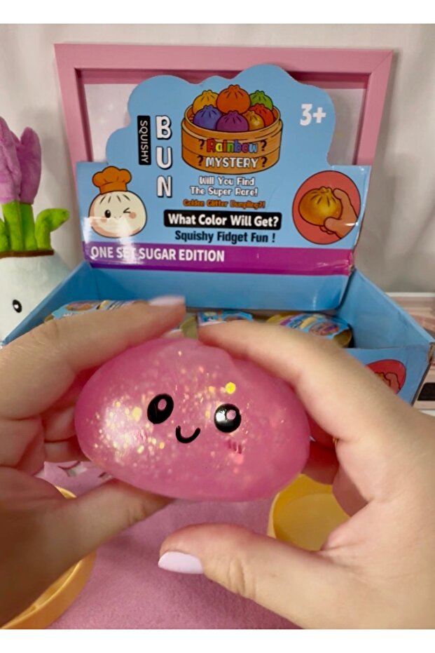 Simli Çin Mantısı Dumpling Squishy - 4