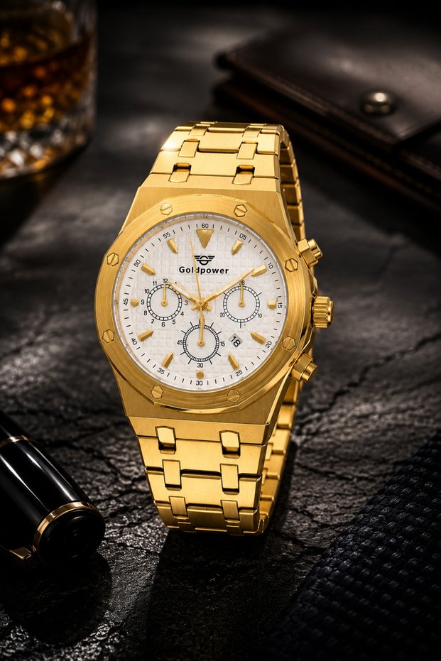 Model Luxury Steel Men's Wrist Watch