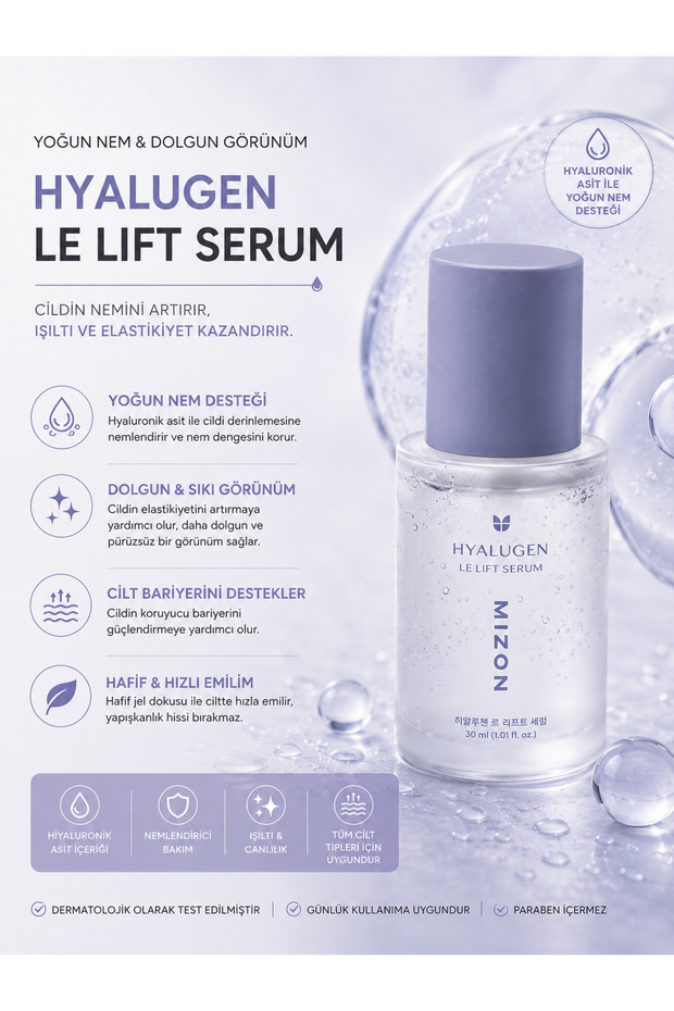 Hyalugen Le Lift Serum 30 ml - Moisturizing Skin Serum