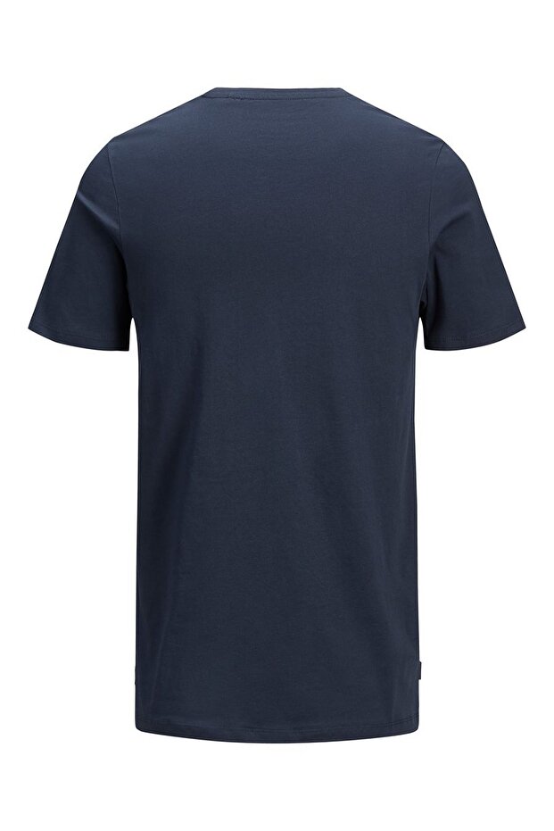 JJEORGANIC BASIC TEE SS O-NECK NOOS كحلي - 8