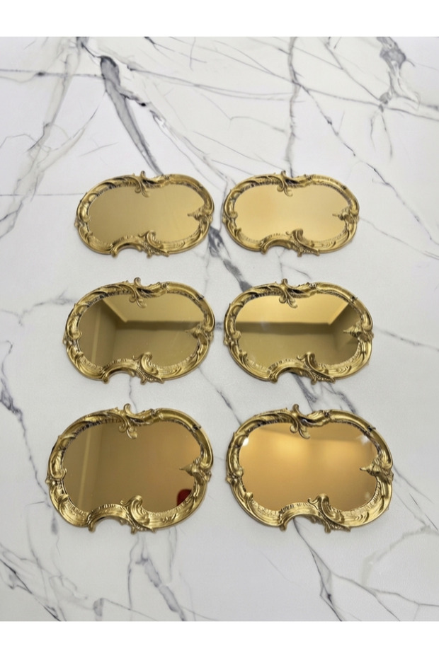 Steel Gold Color 6 Pieces Artnova Model Lace Presentation Tab