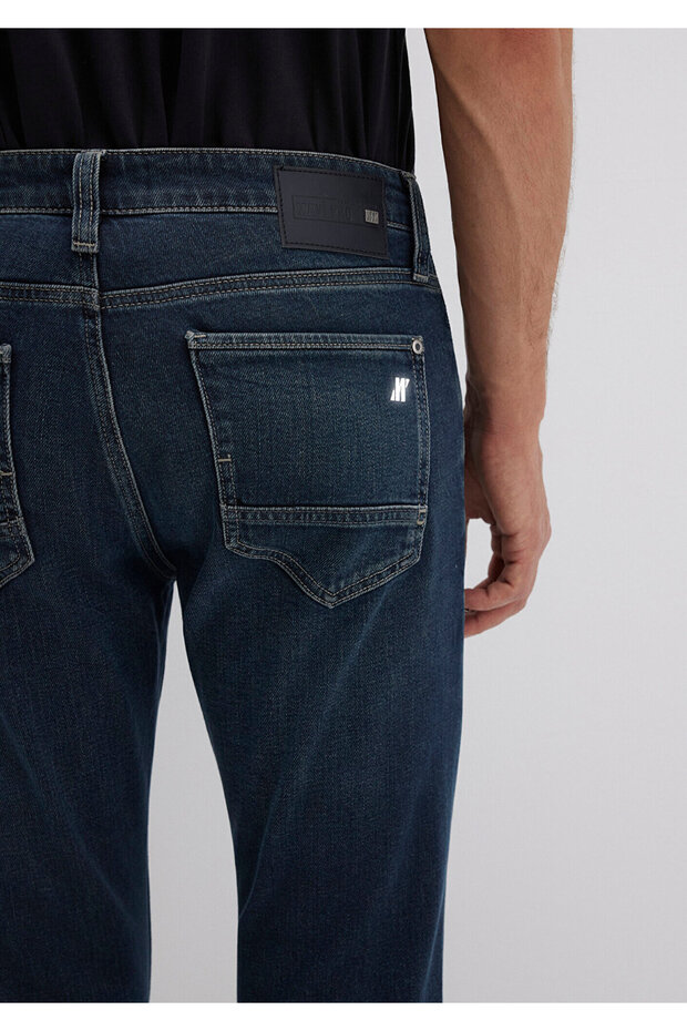 Jake Pro Koyu Puslu Comfort Jean Pantolon 0042289339 - 7