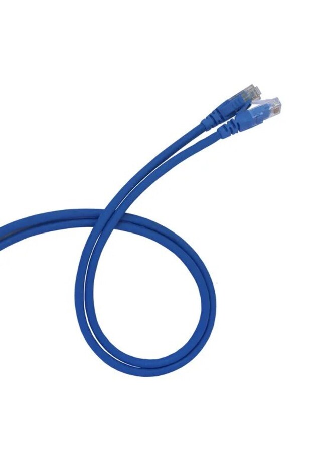 سلك التصحيح Cat6 U/UTP LSZH 0,5 متر أزرق