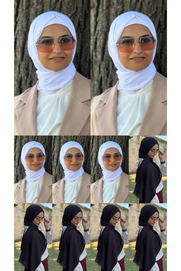 10 Flamlı Shawl Cotton