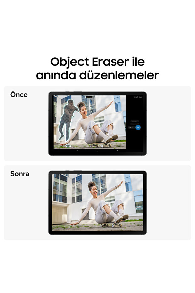 Galaxy Tab S10 Lite SM-X400 256 GB 10.9" Tablet Mercan - 6