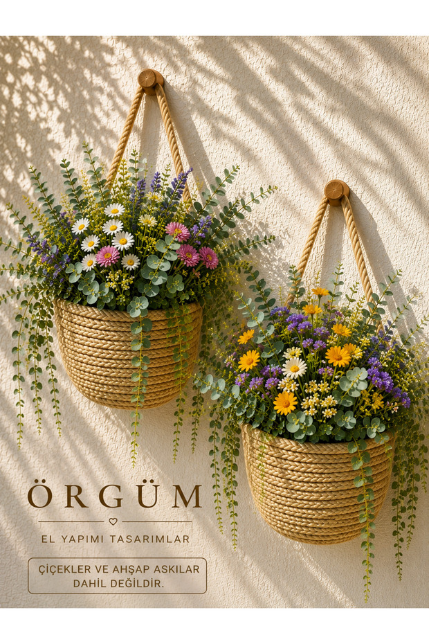 Cobalt Warm Decorative 2-Piece Mini Basket 12X10 cm