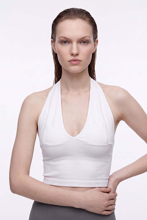 Seamles halter athlete athlete