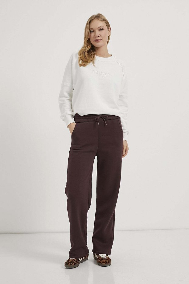 Elastic Waistband Casual Sweatpants