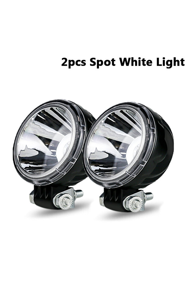 2pcs Spot White NLpearl 2pcs 3 Inch Led Work Light Spotlight 4x4 Offroad For Motorcycle Car ATV Race